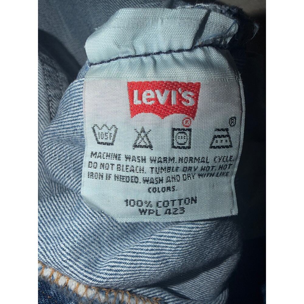 Levi’s Strauss men’s vintage 501 butterfly blue jeans - Picture 14 of 16